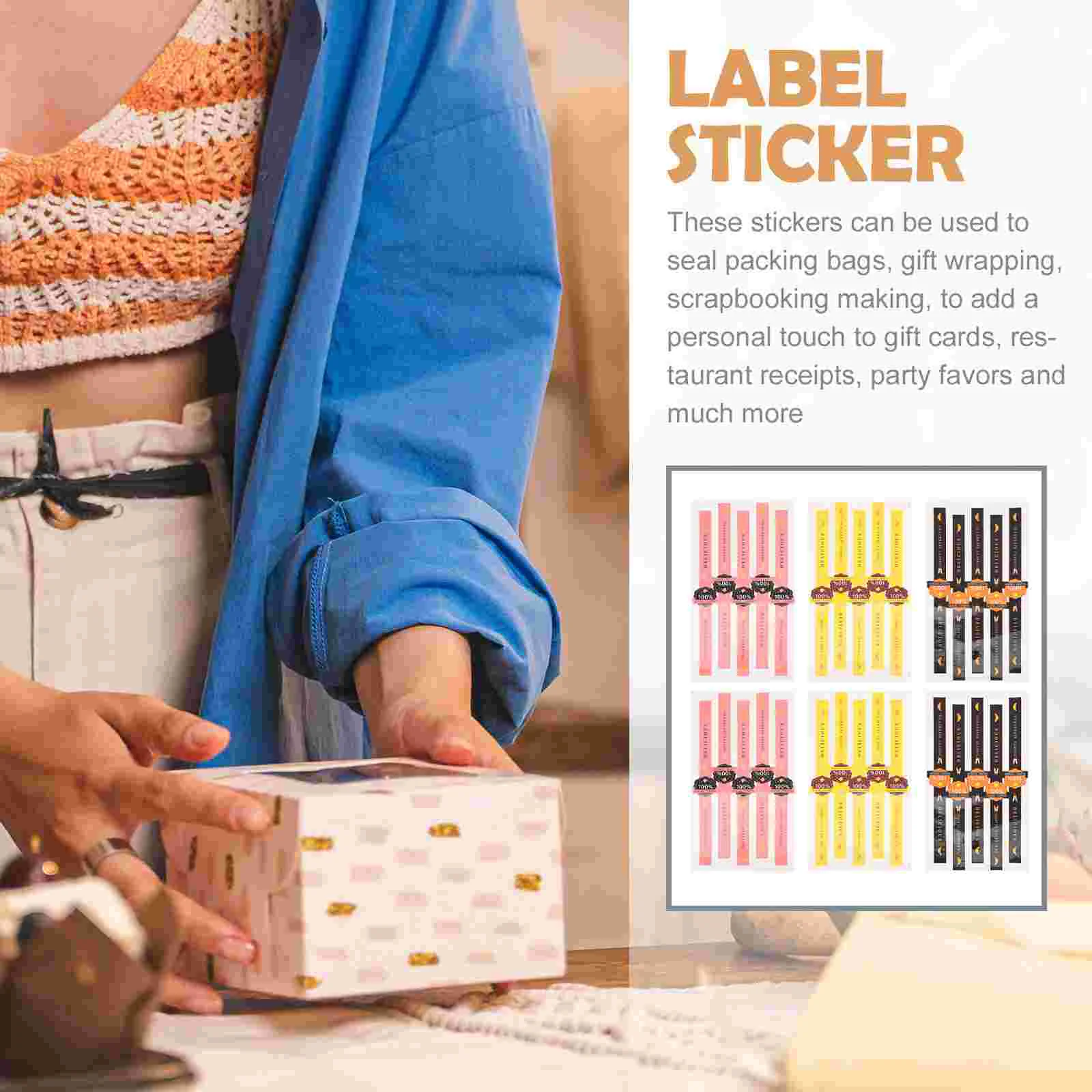 50 шт. наклейки для скрапбукинга уплотнения с защитой от несанкционированного