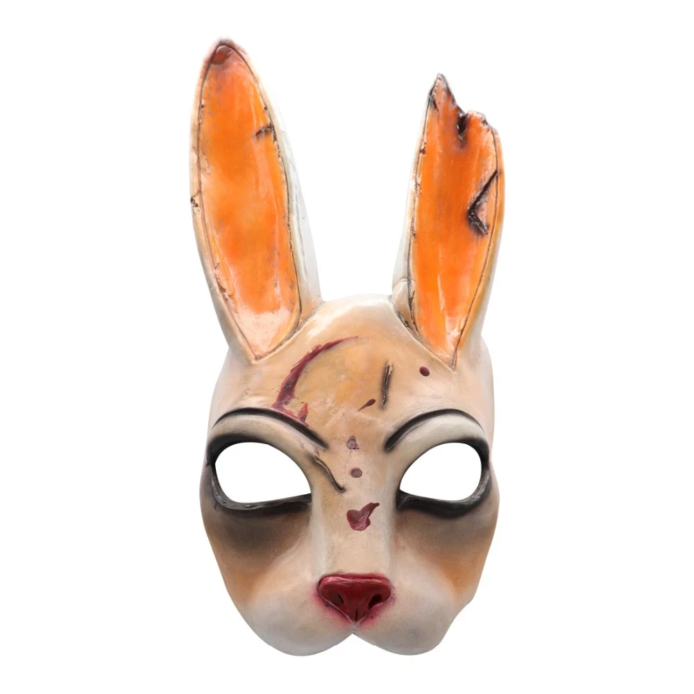 

Охотничья Маска кролик Латексная Маска Шлем Хэллоуин маскарадвечерние ринка реквизит для ролевых игр Супер красивые