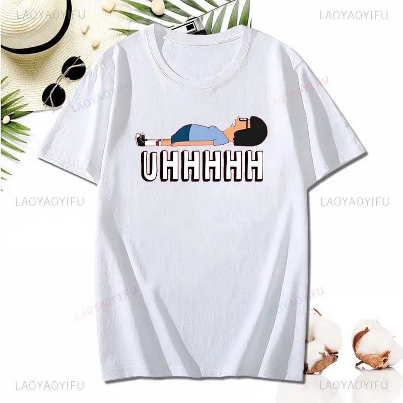 Футболка для взрослых Bob’s Burgers Tina Belcher UHHHH забавная женская футболка