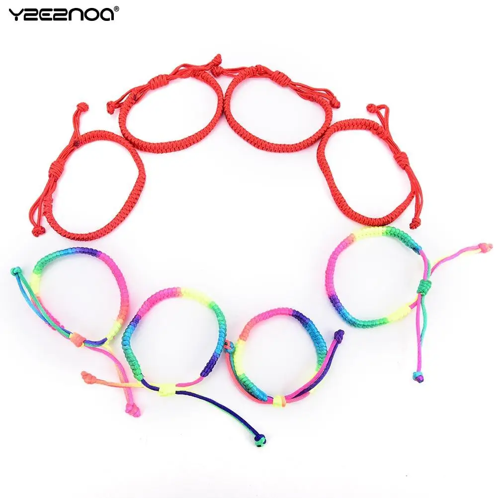 5 шт./лот браслет с подвеской на руку унисекс ювелирные изделия двойной слой