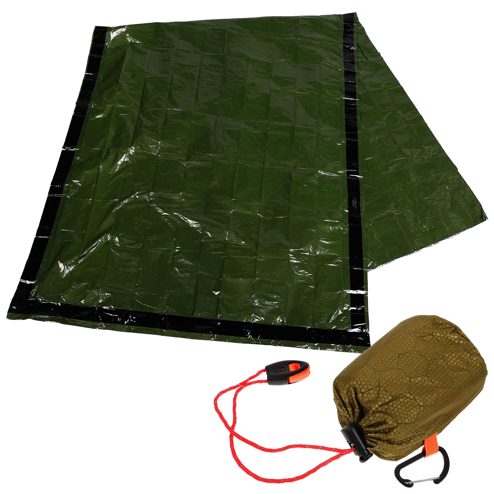 

1 Set of Survival Sleeping Bag Portable Sleeping Blanket Liner Camping Sleeping Bag for Outdoor