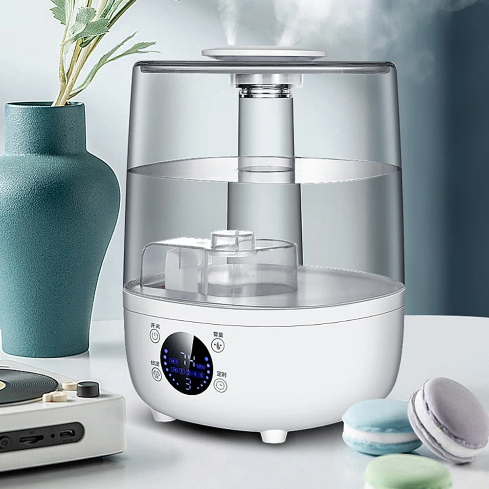 

4L Air Humidifier Household Large Capacity Intelligent Remote Control Ultrasonic Colorful Desktop Aromadiffuser Atomizer