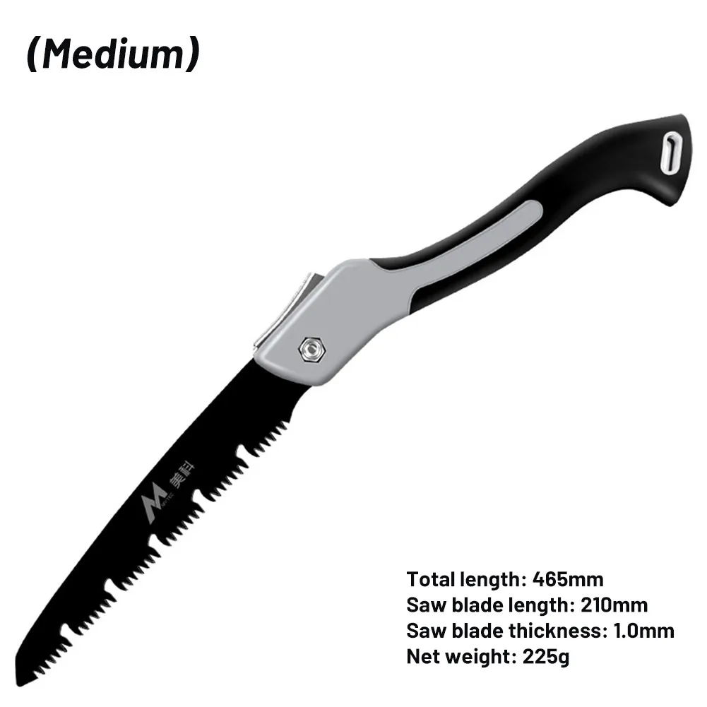 

395-635mm Folding Hand Saw Outdoor Camping Gardening Pruning Saw Folding Fruit Tree Pruning Horticulture Woodworking Tool