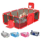 Детская игровая площадка 1,8 м, детский манеж, барьер для кровати, детский корралито, складной модульный детский парк, детская мебель