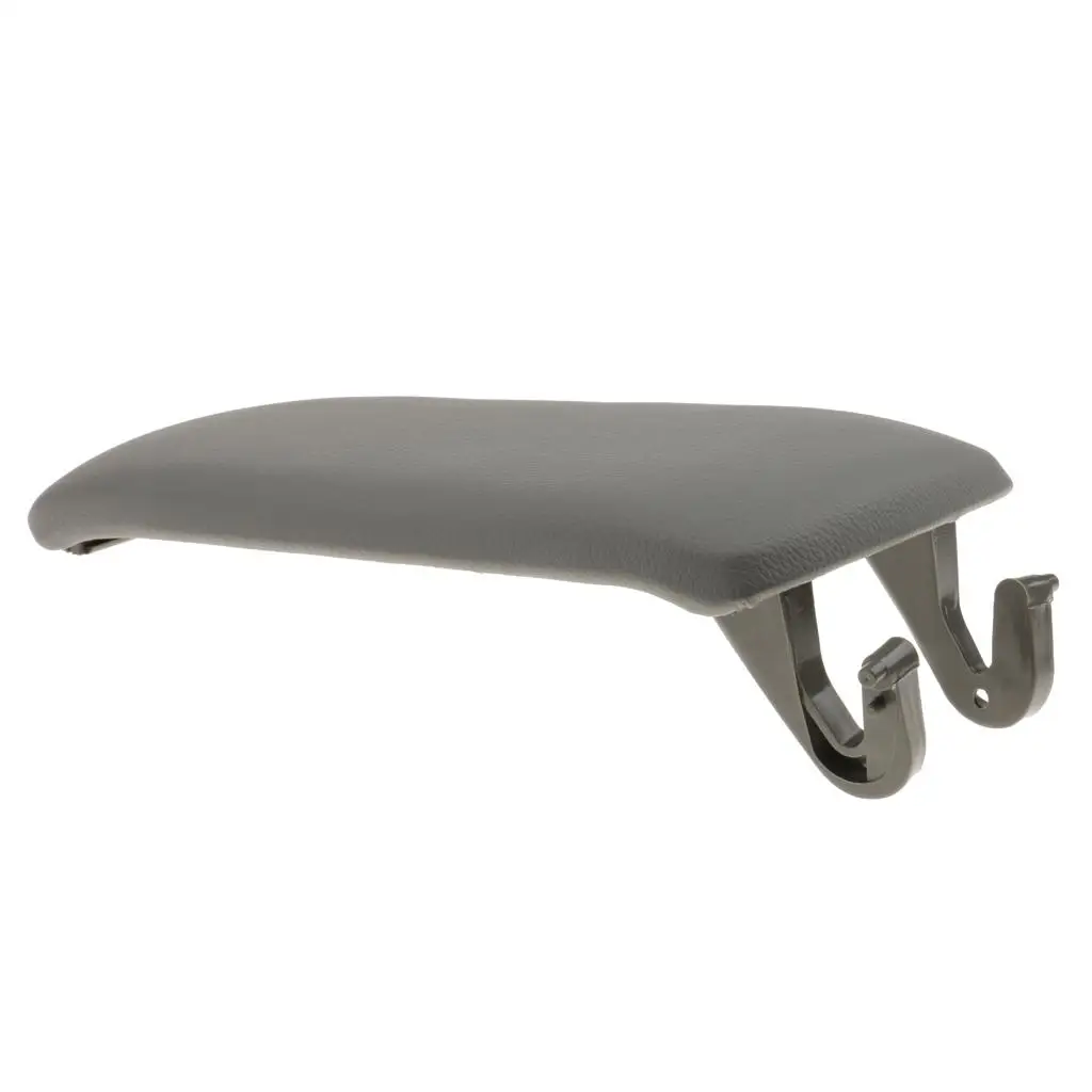 Кожаный чехол на центральный подлокотник для AUDI A6 S4 C5 серый 00-06