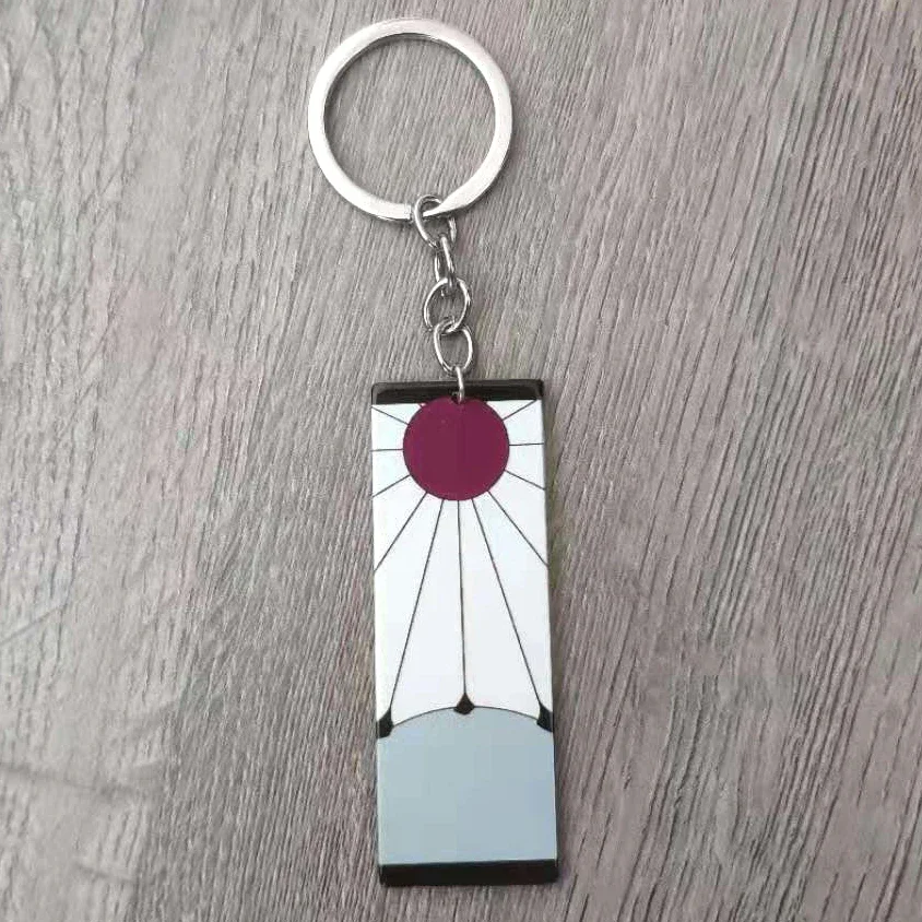 Аниме акриловые брелки Танджиро Demon Slayer Kimetsu No Yaiba реквизит для косплея брелок