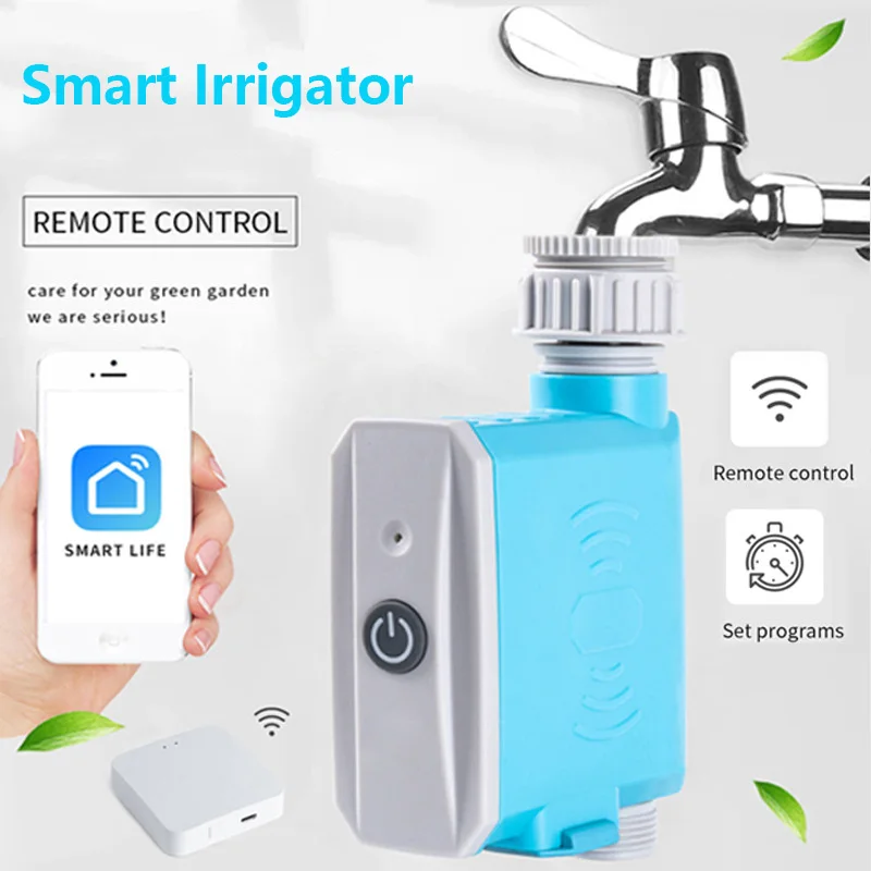 

Irrigation Bluetooth WiFi Gateway Flower Plant Watering Controller Timing Watering Artifact Automatic Smartphone Remote Timer
