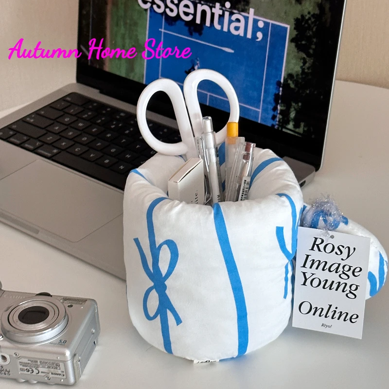 Хлопковая чашка для хранения ручной работы