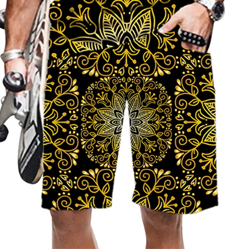 

Men's Shorts Pants 3D Printed Loose Fashion Oversized Cool Casual Pattern Men Women Funny Quick Dry Summer Vacation Beach Shorts