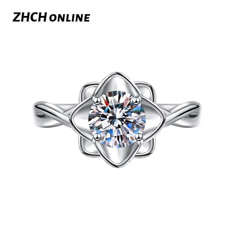 

Cute Zircon Rings For Women Sweet Silver Plated Wedding Accessories Charm Elegant Bargains Bridal Jewelry Marriage Proposal Ring