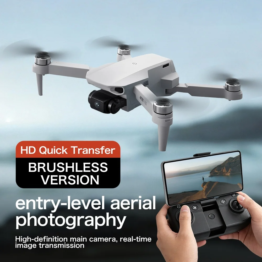Фото Профессиональный бесщеточный квадрокоптер с VR-очками, Wi-Fi FPV, 2.4G, оптическим позиционированием, HD ESC, двойной камерой, 3D-переворотами и дистанционным управлением №3