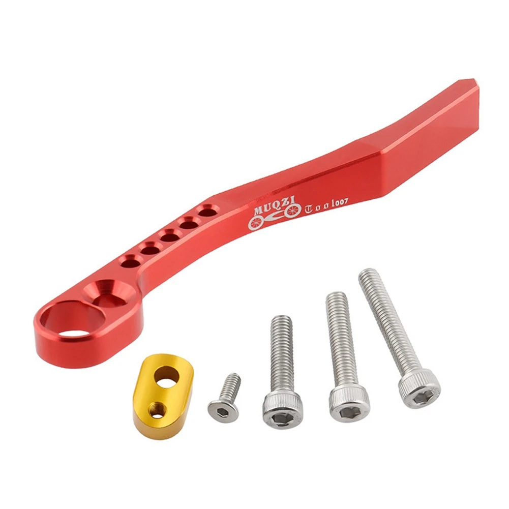 

Road Bike Chain Catcher Drop Alloy Bicycle Chain Stabilizer Anti-Drop Chain Guide Bicycle Accessories,Red