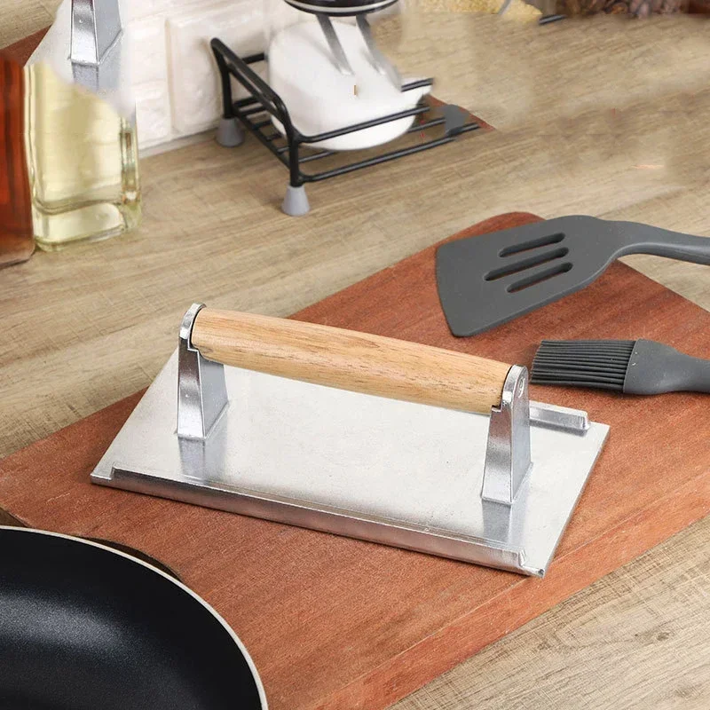 Гриль-пресс из нержавеющей стали инструменты для гриля прямоугольный пресс