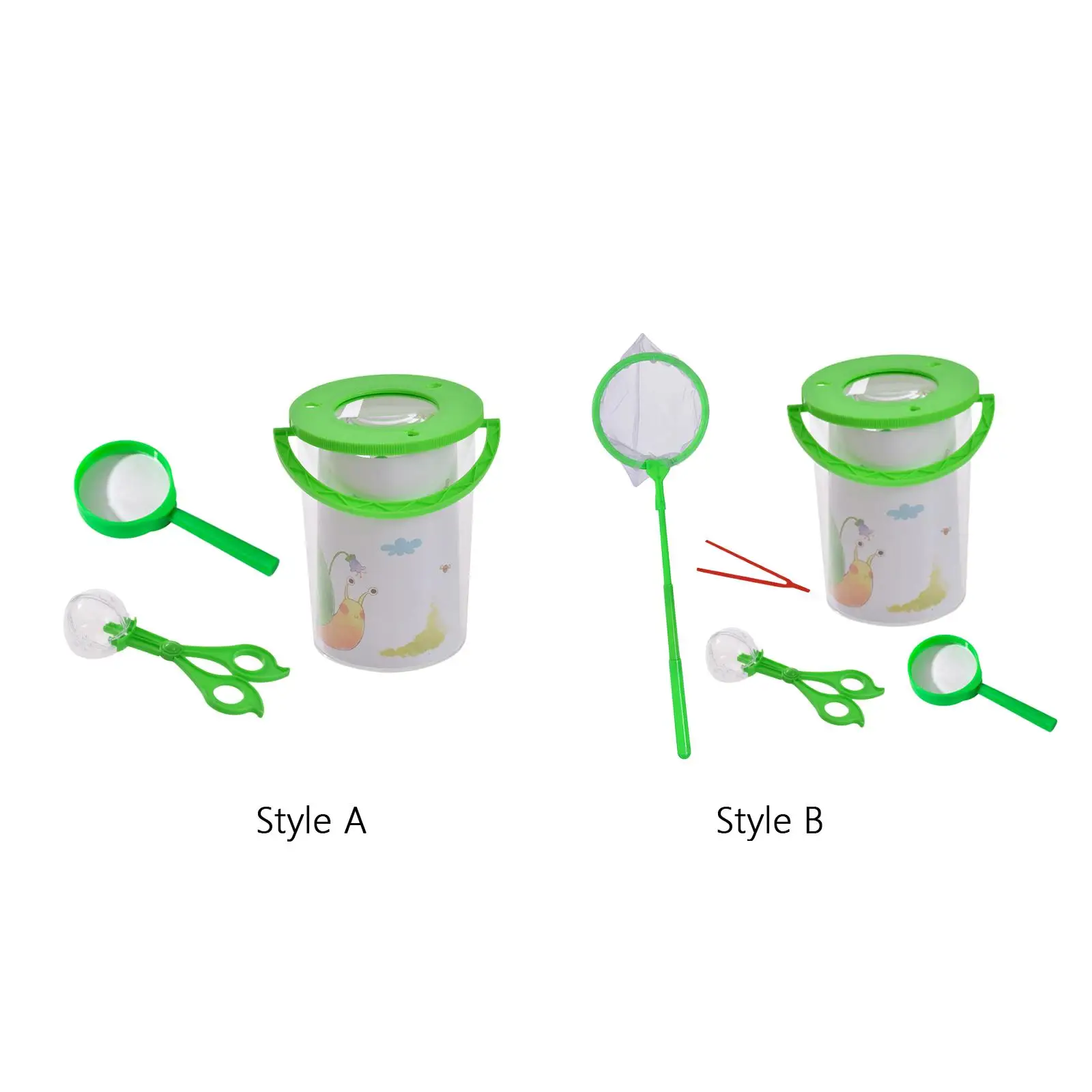 

Insect Magnifier Container Insect Catcher Box Critter Insect Cage Bug Jar for Camping Outdoor Adventure Children Kids