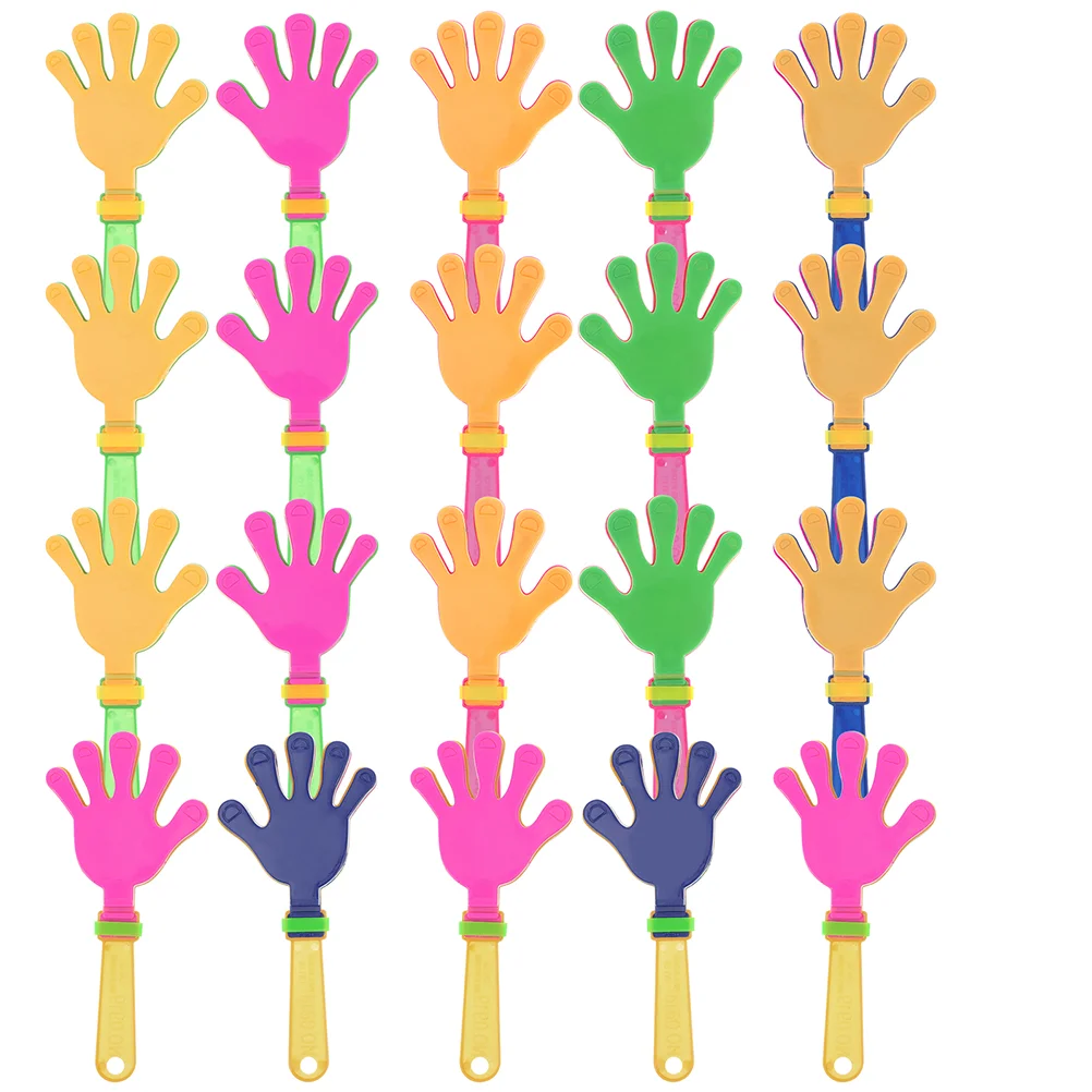 

20 Pcs Soccer Kids Gifts Noise Makers Sporting Events Party Playsets Toys Childrens Hand Clappers Props