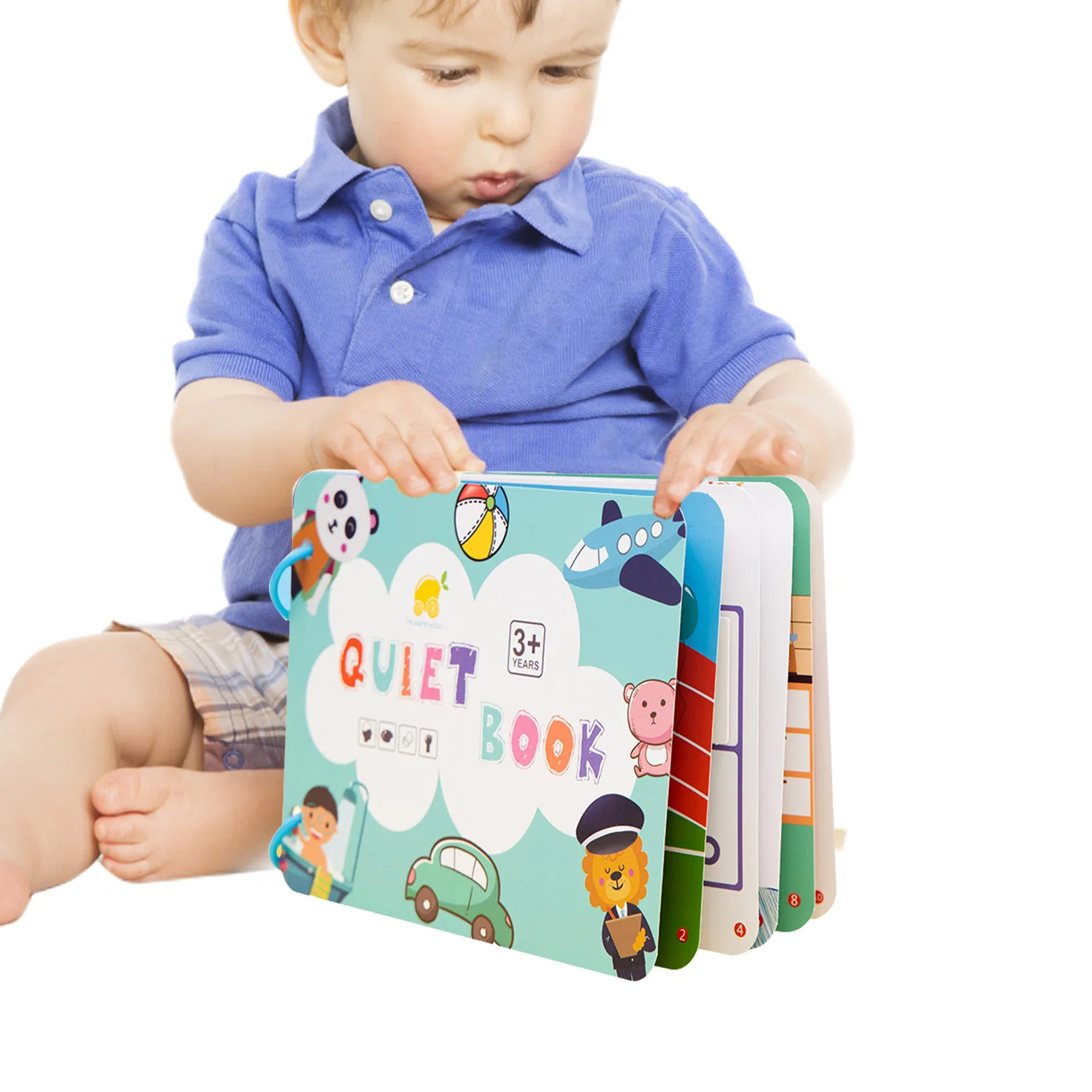 

Preschool Busy Book Montessori Toys for Toddlers Educational Toys Toddler Preschool Activity Binder and Early Learning Toys Book