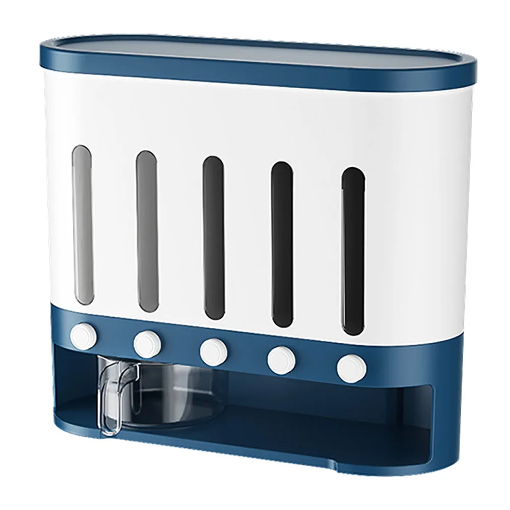 

HOT SALE Kitchen Sealed Rice Bucket Storage Box Food Dispenser Grains Storage Moisture-Proof Can Dry Food Dispenser