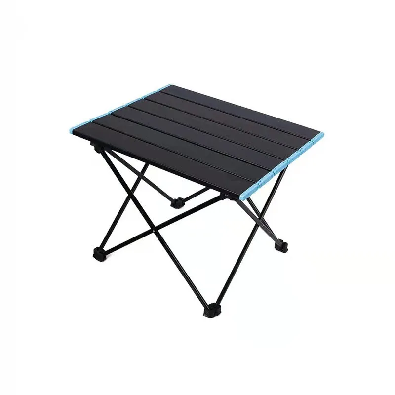Outdoor Portable Aluminum Alloy Folding Table Camping Equipment Picnic Accessories Supplies Garden Furniture Lightweight Tables