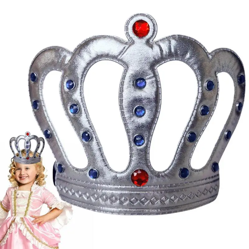

Короны для детей золотая корона для косплея Король Королева Король Корона из нетканого материала для фото реквизит