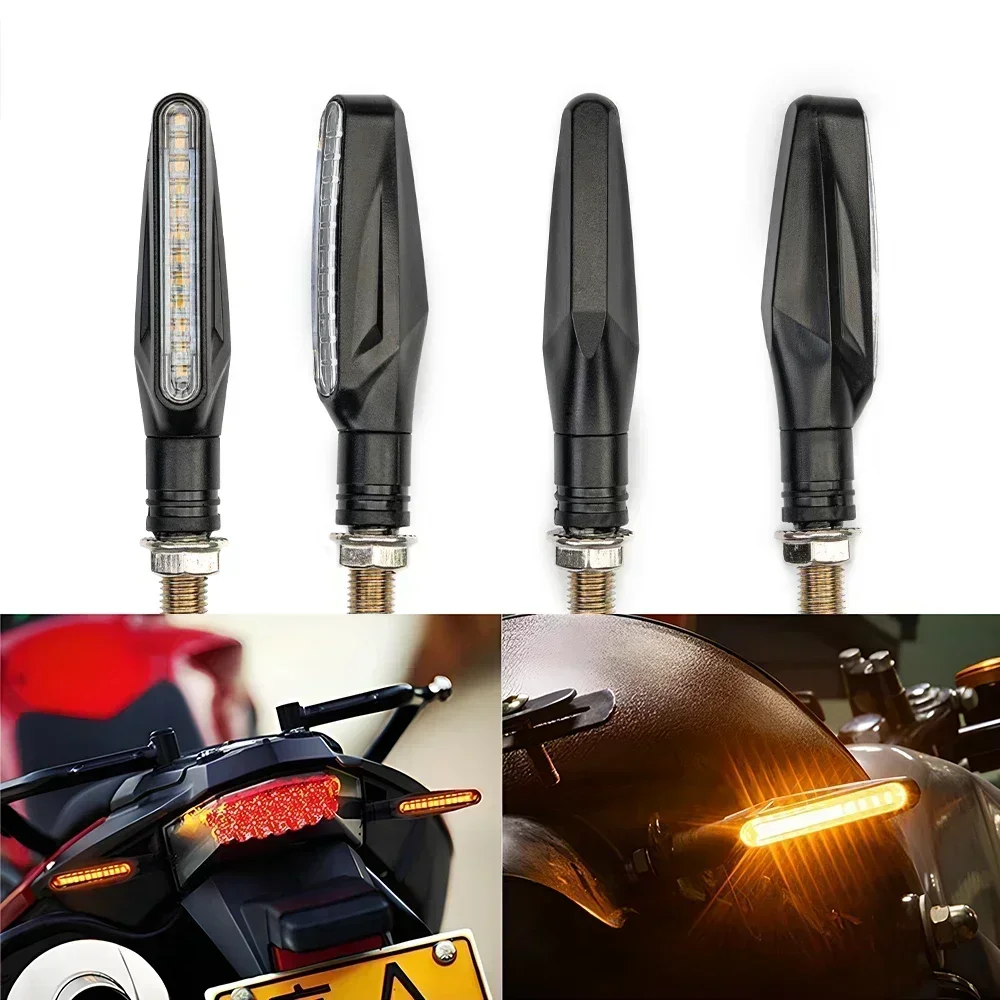 2 шт./4 шт. универсальный светодиодный указатель поворота для мотоцикла 12 В IP68