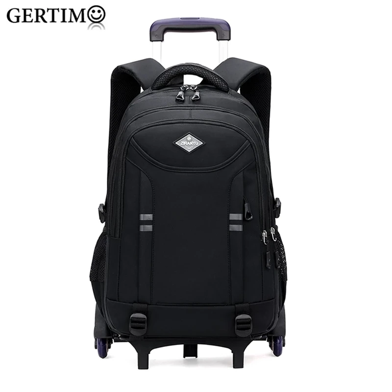 

Large capacity Trolley Children Waterproof Schoolbags for Boys Backpack Wheeled Kids Schoolbag Student Rolling Luggage Bags