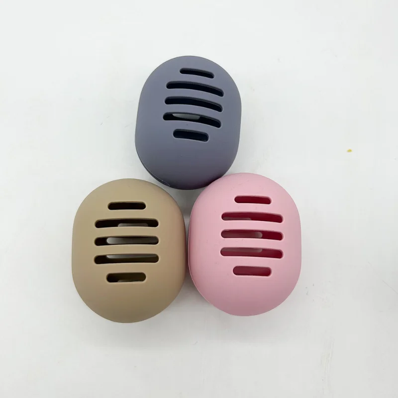 1Pcs Makeup Sponge Holder Eco-Friendly Silicone Multi-hole B
