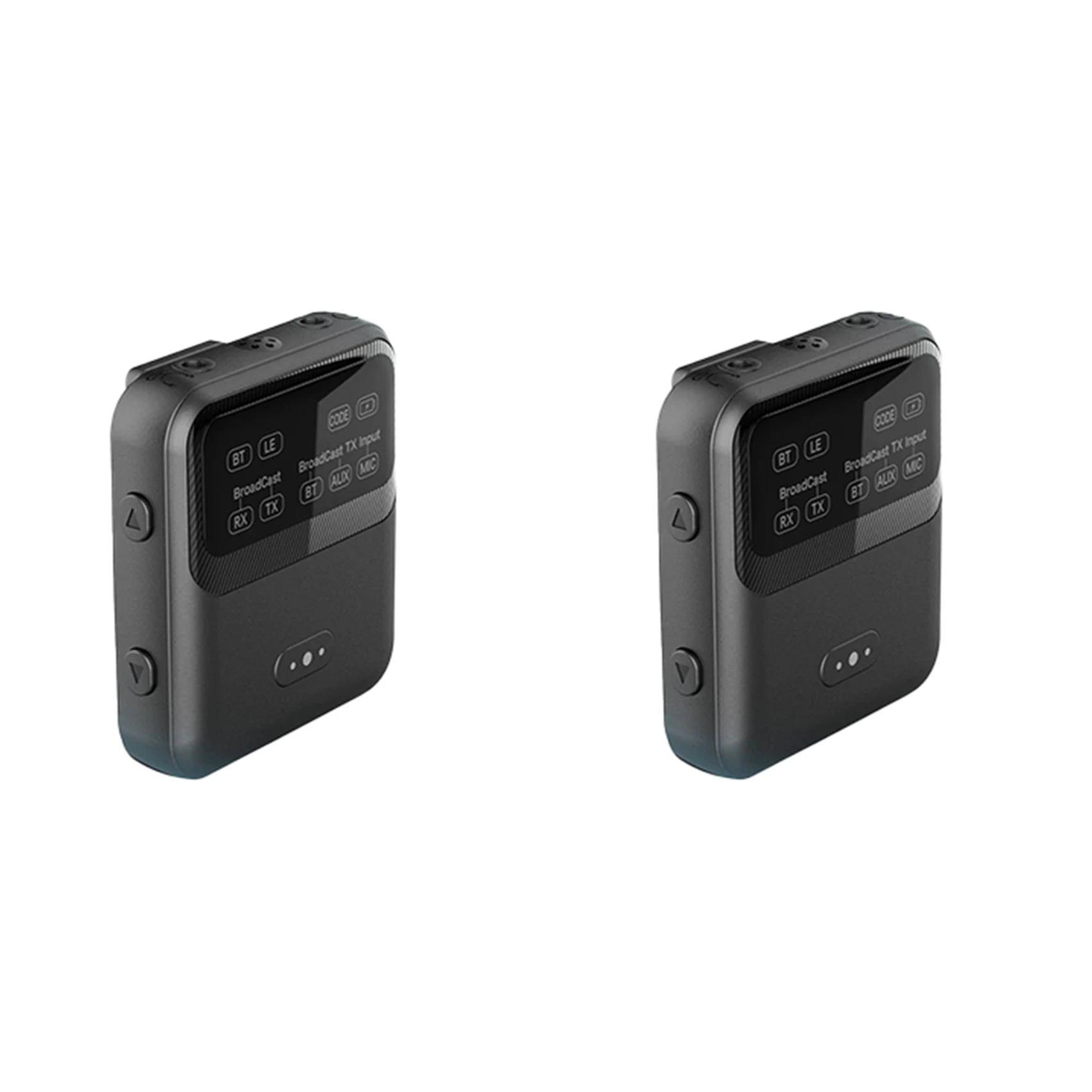 Фото 【ДЕНЬ БЛАГОДАРЕНЬЯ】2X Bluetooth 5.4 аудиоприемник-передатчик Aptx-LL/HD/AD LC3 Auracast LE, аудиоадаптер, беспроводной стерео-аудиоадаптер для музыки №2