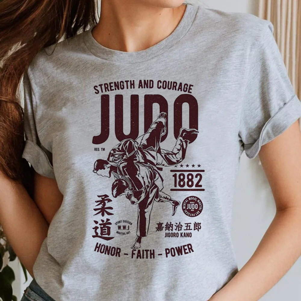 Футболка для дзюдо подростков каваи 80-е годы Y2k модные женские футболки в стиле