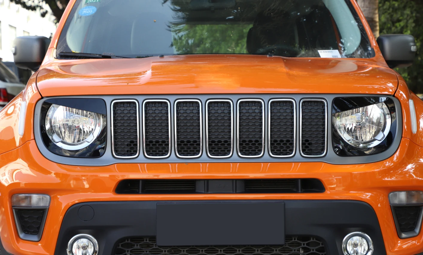 Передсветильник фара налобный фонарь декоративная накладка для Jeep Renegade 2019 2020 2021