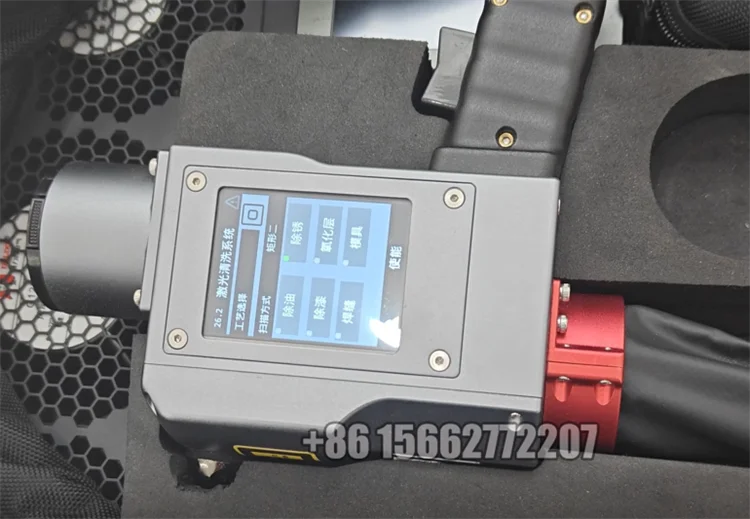 Дерево пластик металл импульсная лазерная машина для очистки поверхностей 100