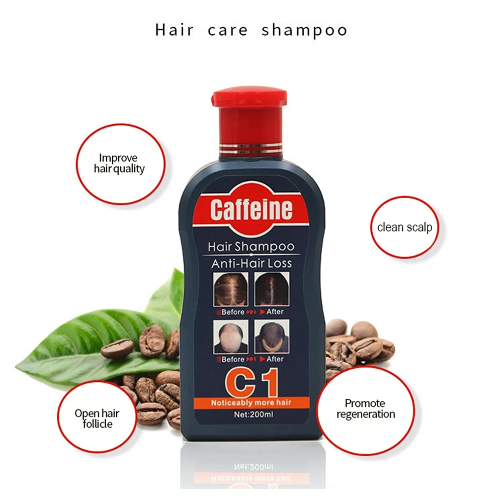 

200ml Anti-Hair Loss Shampoo Deep Repair Nourish Clean Growth Soft Smooth Damage Cracked Follicles Repair Scalp Oil Control Care