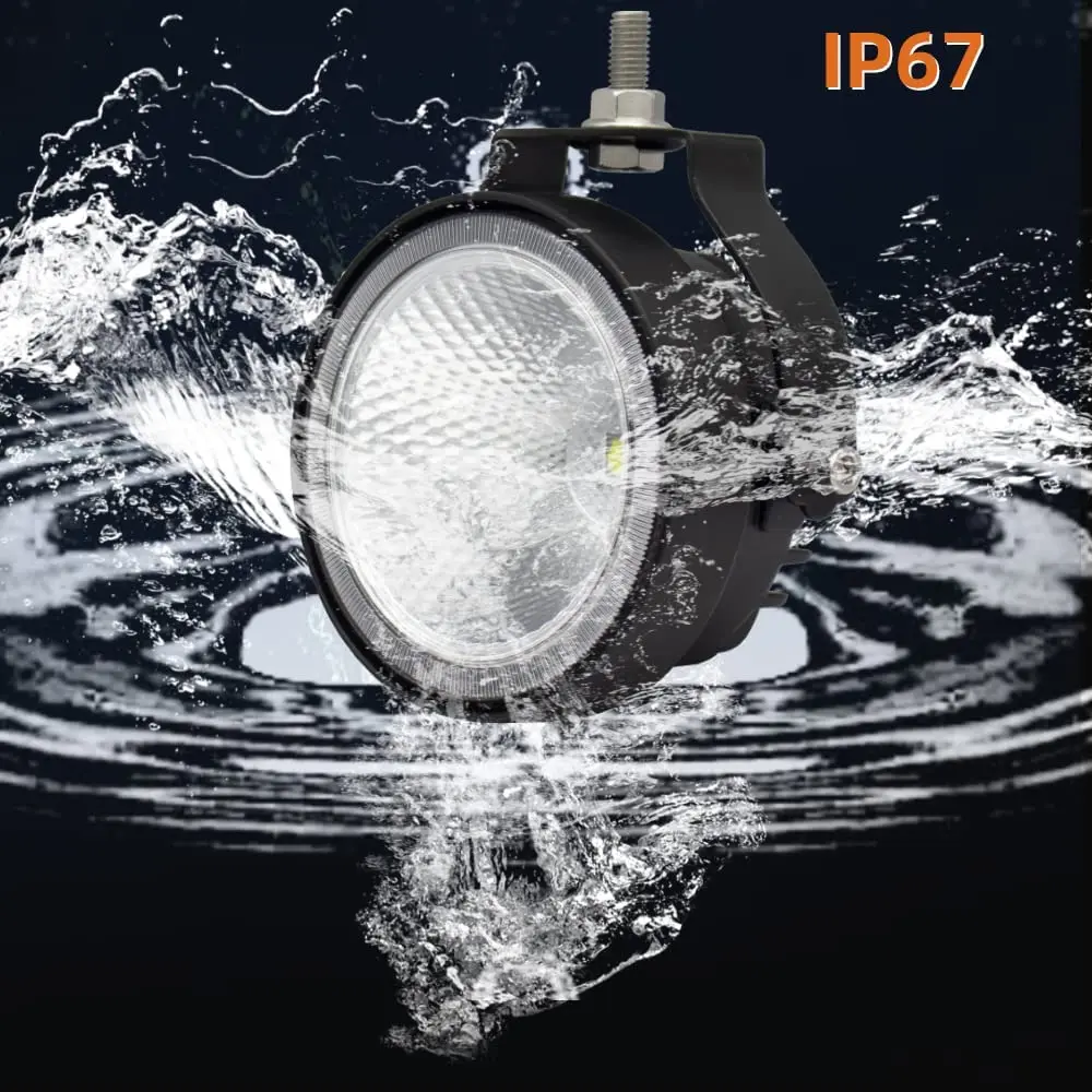 2 шт. светодиодные фонари для внедорожника 4 дюйма 12 В 24