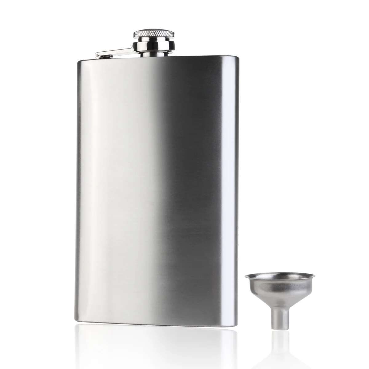 

Portable 10oz Stainless Steel Hip Flask with Mini Funnel