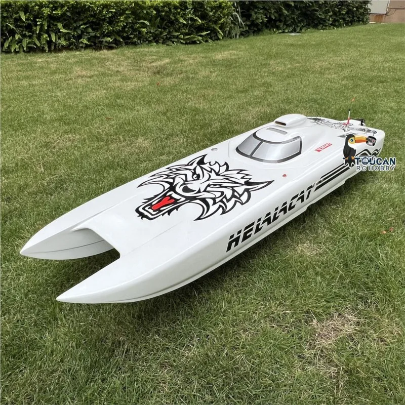 Фото DTRC G30E 30CC Волокно 70 км/ч Gaso-line Racing RC Boat Toucan Hobby Высокоскоростной ARTR с радиосистемой Сервоприводы Корабль Игрушки Модель №2