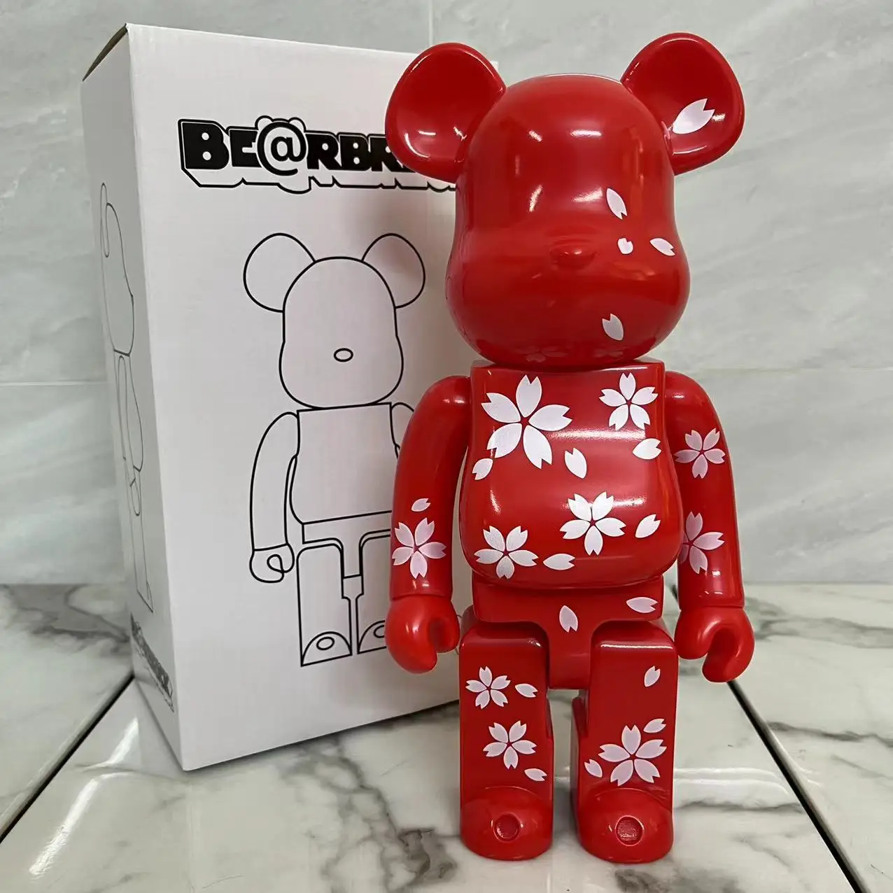 

Bearbrick 400% Chiaki виниловая серия имеет много стилей BE @ RBRICK 28 см Пластиковый Мишка Тедди трендовая Игрушка Аниме Кукла настольное украшение