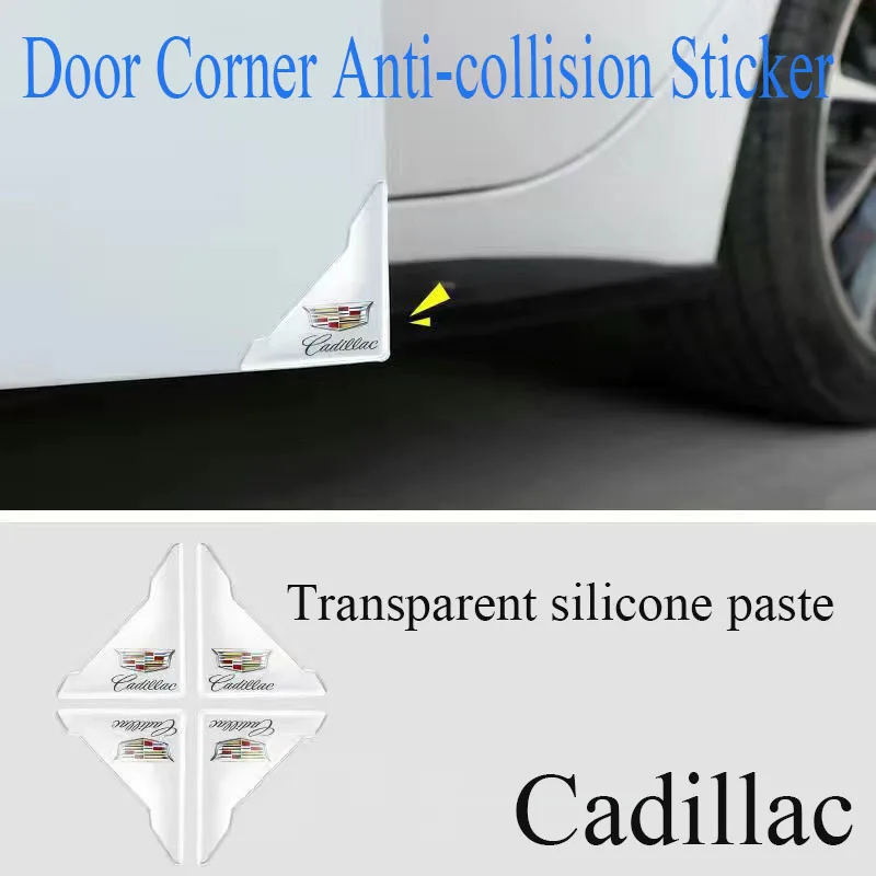 Угловой чехол для предотвращения столкновений на двери автомобиля прозрачный