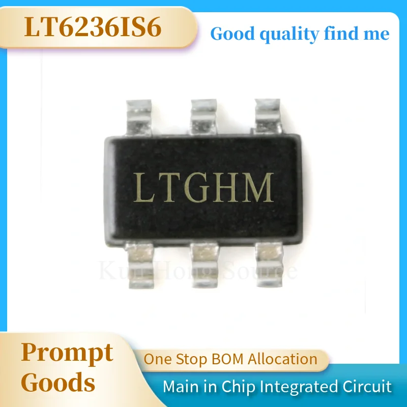 LT6236 LT6236CS6 LT6236IS6 LT6236HS6-рельсовый выход 215 МГц, 1.1nV/Hz Op Amp/ SAR ADC драйвер