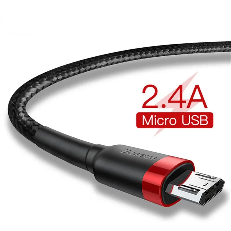

Micro USB 2.4A Fast Charging J7 Redmi Note 5 Pro Mobile USB Micro Charger Data Cord