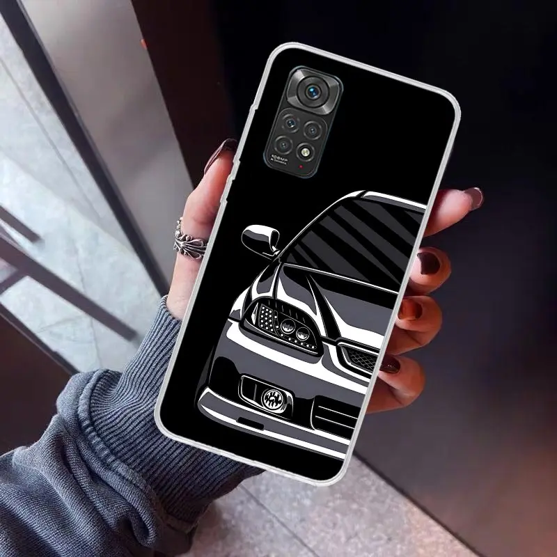JDM Tokyo Drift Sports Car Male Men Phone Case for Xiaomi Redmi Note 13 12S 12 11S 11 11E 11T 10S 10 Pro Plus 9 9S 8 8T 7 5G Sof