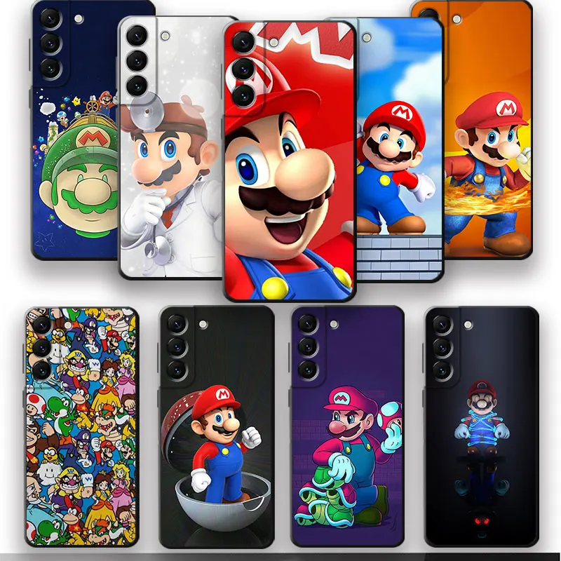 Games Super-Marioes Phone Case for Realme 7i 8i 6s Narzo 7 9i 8 9 Pro 5s 6 V25 5 9Pro 5i 9 5G Speed 6i Cover Shell TPU Soft