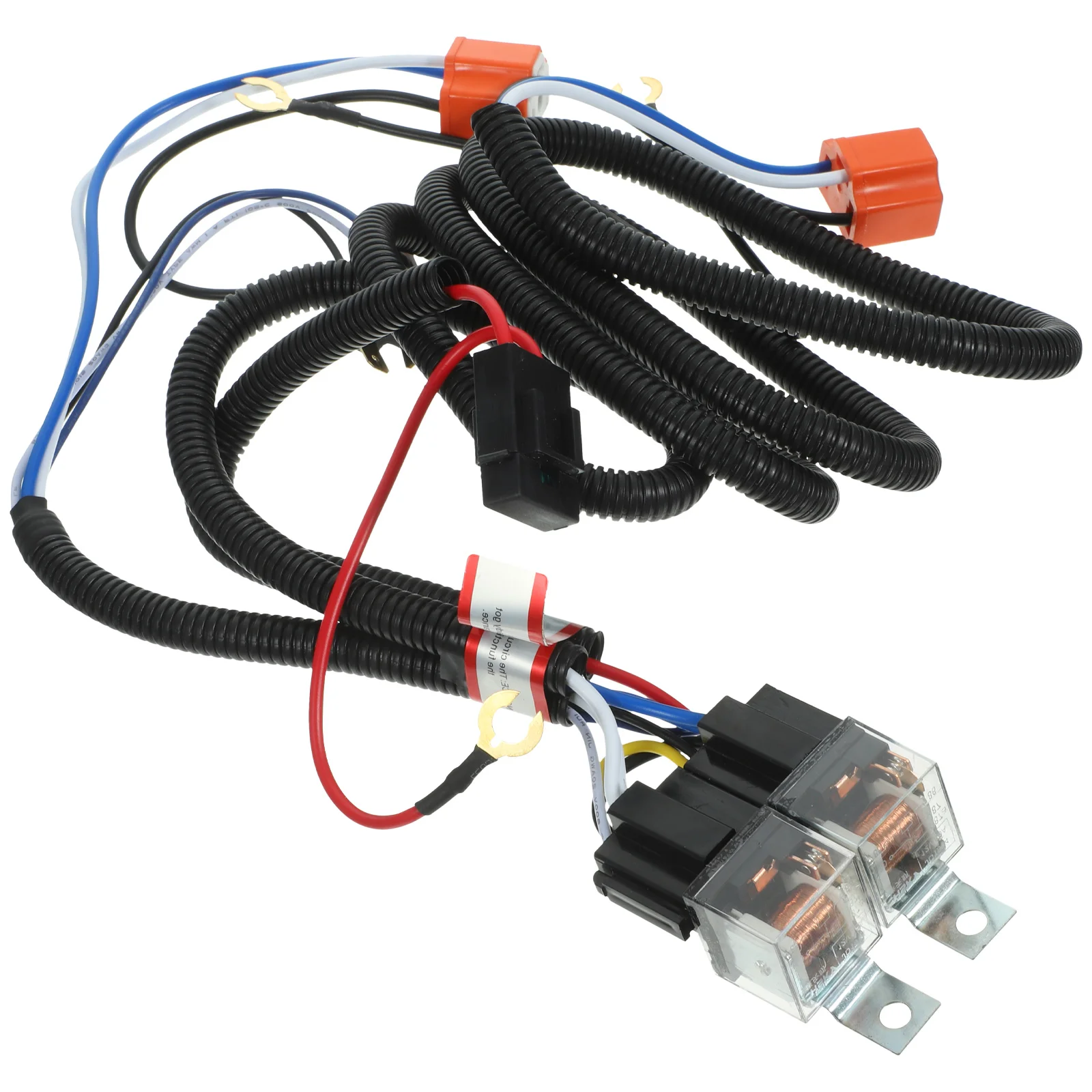 

12V H4 Headlight Headlamp Relay Wiring Harness Socket Plug Wiring Harness