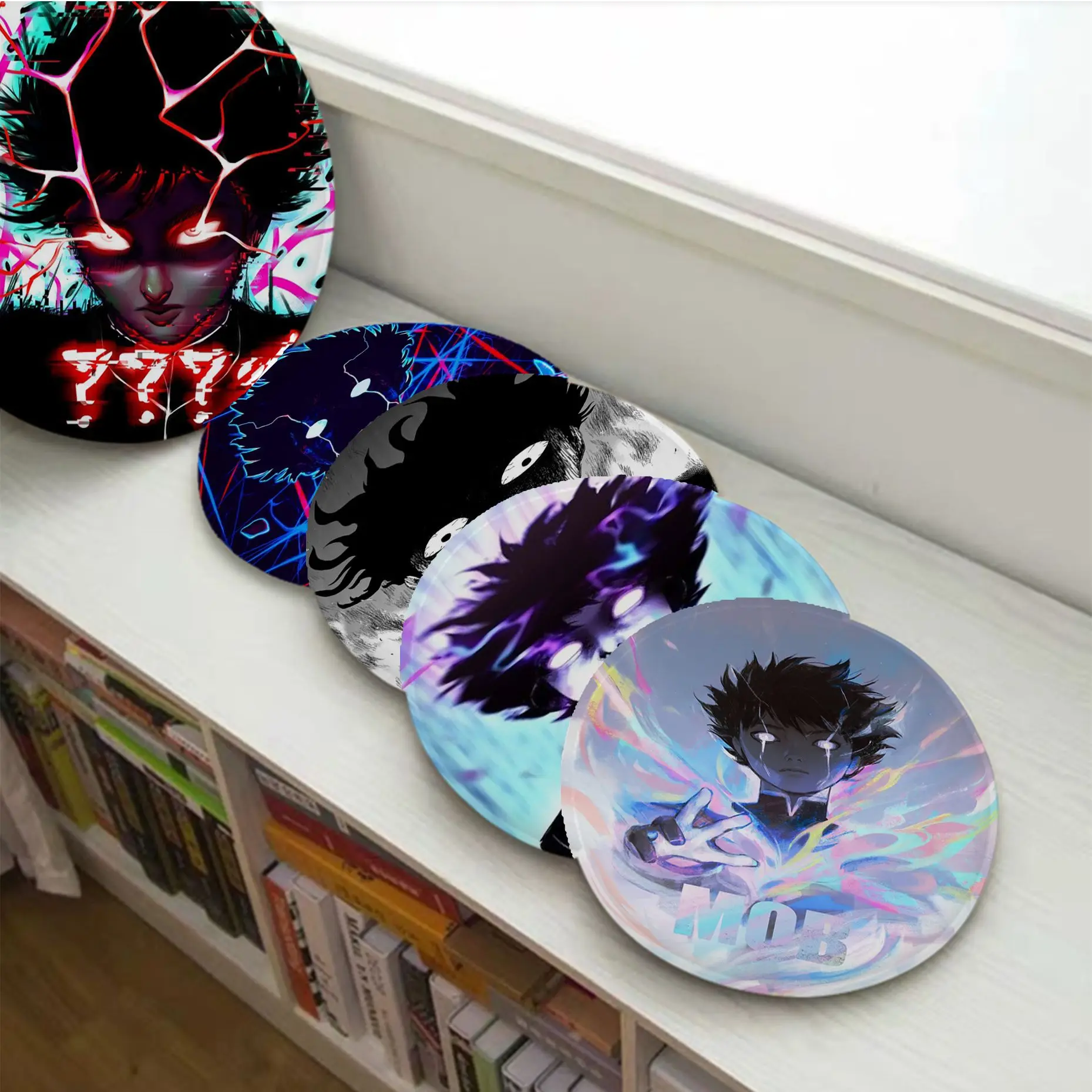 

Mob Psycho 100 Nordic Printing Chair Cushion Soft Office Car Seat Comfort Breathable 45x45cm Seat Mat