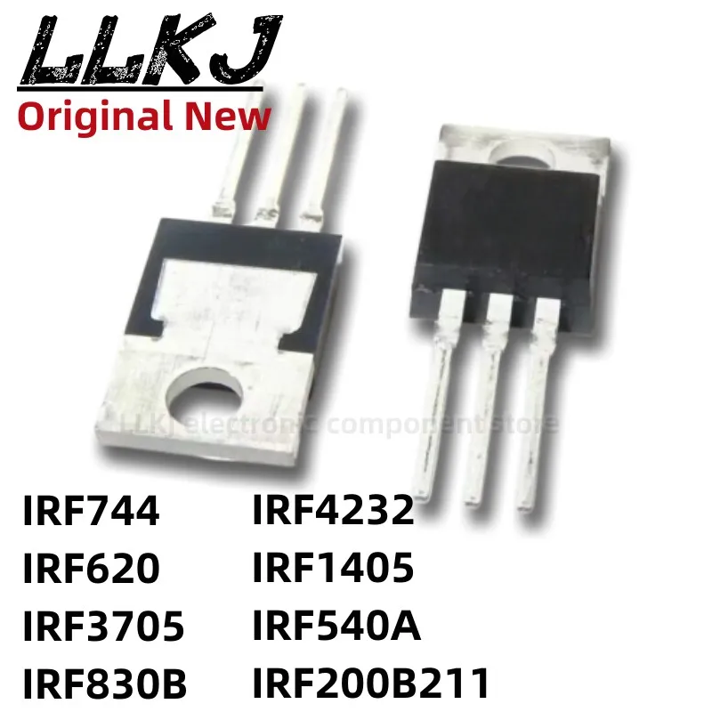 1 шт. IRF744 IRF620 IRF3705 IRF830B IRF4232 IRF1405 IRF540A IRF200B211 TO-220 MOS FET