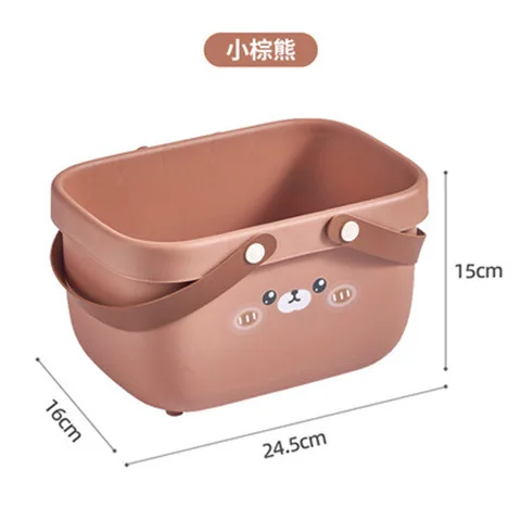 

Мультяшная пластиковая корзина для хранения