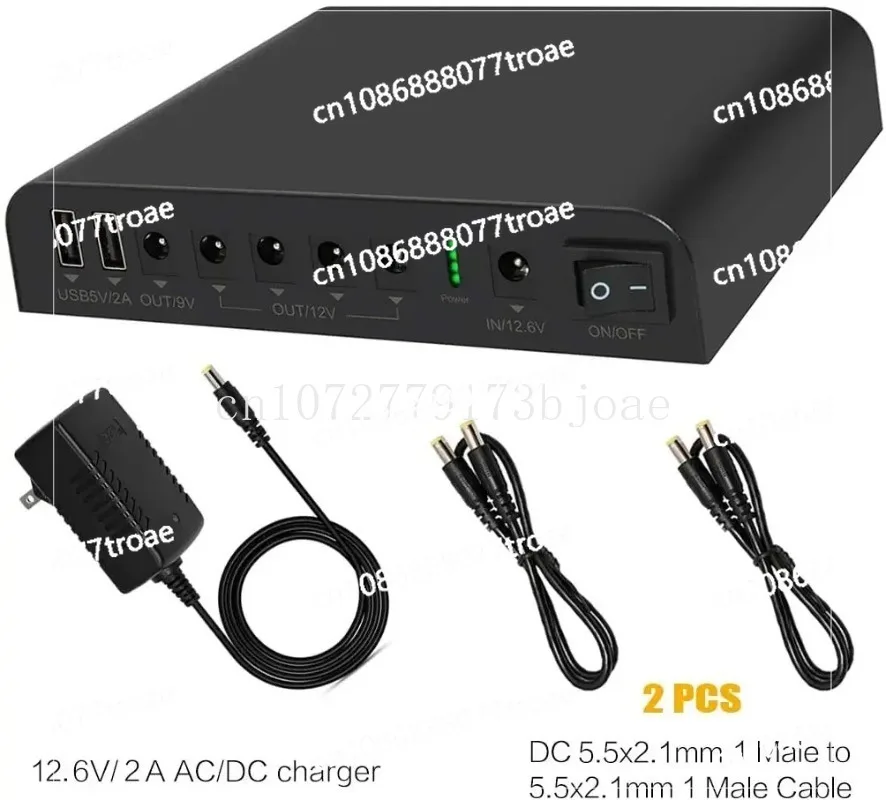 SL3400 TalentCell DC 12 В/9 В/5 В выходной мини-ИБП источник бесперебойного питания 18650 27000 мАч