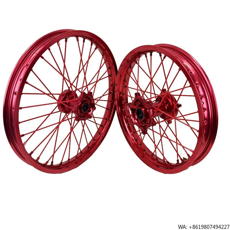 Фото Комплект колес FIT CR CRF CRFX: переднее 21*1.6, заднее 19*2.15 для CR125R/250R, CRF250R, CRF250X/450X, CRF450R №1