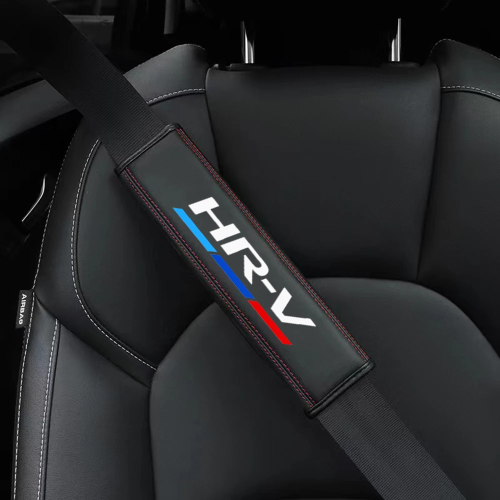 

1pcs Car Seat Belt Safety Cover Shoulder Strap Pad for Honda AMAZE CITY CLARITY CR-Z ELYSION FIT FREED HR-V INSICHI NSX PILOT