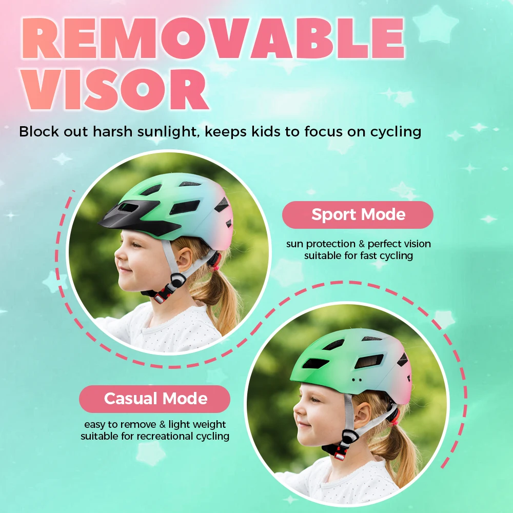 Детский Велосипедный Шлем Из Материала EPS Безопасная Велосипедная Кепка Для