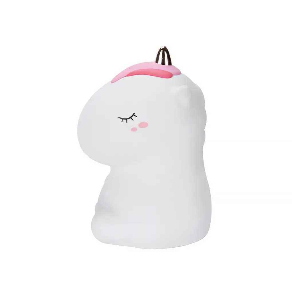 

Cute Doodle Unicorn Night Light Bedside Bedroom Table Lamp Colorful Night Light