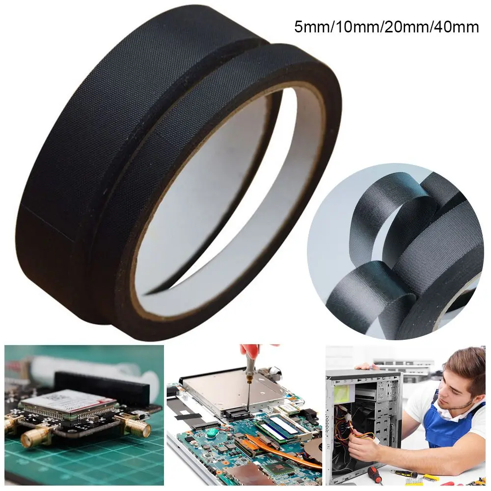 Strong Shoe Handbag Black Single-sided Nylon Reinforced Tape Oxford Cloth Tape Self-adhesive Tape